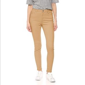 khaki skinny jeans
